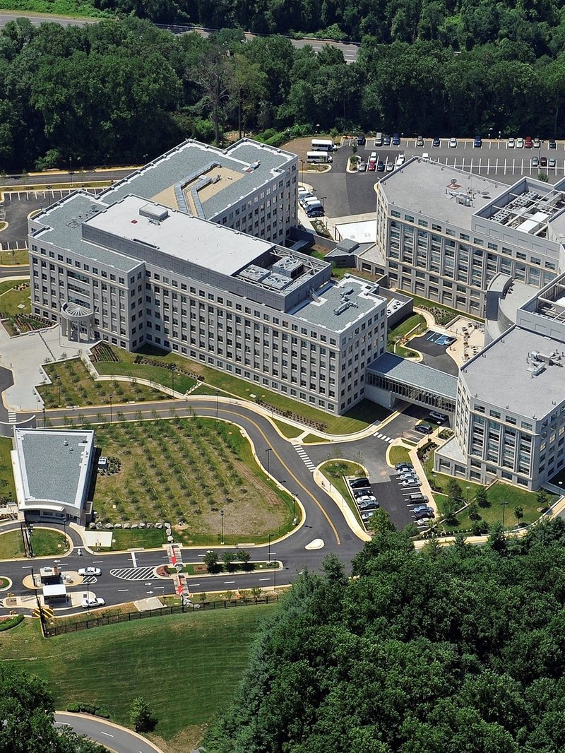 Aerial view of Liberty Crossing, headquarters of the Office of the Director of National Intelligence — opens the papers (PDF)
